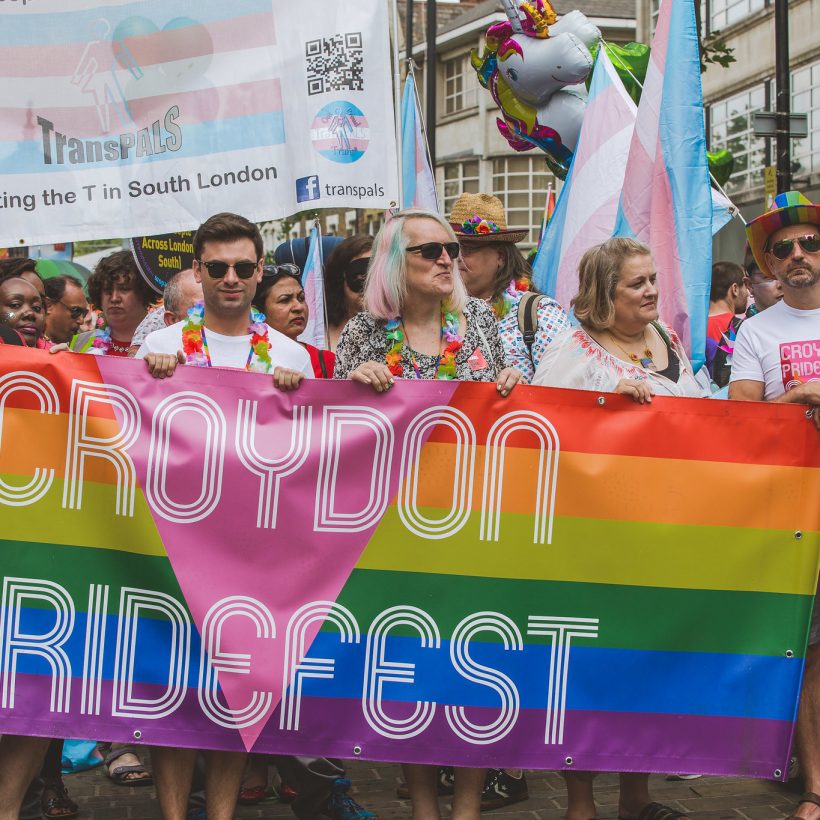 Croydon PrideFest parade